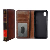 Wholesale Retro Wallet Phone Cases For Iphone Pro Max Mini XsMax XR XS X Plus Vintage Bible Book Pouch Flip Luxury Real Leather Classic DavisCase Back Cover