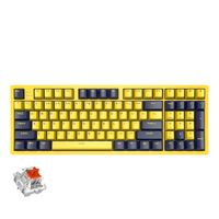 Wholesale AJAZZ B16 Mechanical Gaming Keyboard Purple with Removable Magnetic Panel Keys Cherry MX PBT Keycap Yellow Red Switch