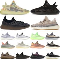 Wholesale 3M Running Shoes For Men Women Big Size V2 Beluga Reflective MX Rock Oat Black Red Blue Tint Mono Cinder Carbon Light Static Man Woman Runner Sneakers Trainers
