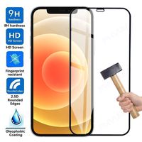 Wholesale 9D Full Protection Glass For Apple iPhone mini Pro Max X XS XR Screen Protector Film For iphone S Plus S SE Glass