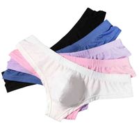 Wholesale 5pcs Breathable Rib Fabric Sexy Man s Underwear Briefs New Men s Briefs Bikini Gay Underwear Men s lingerie Sexi Y14 H1214