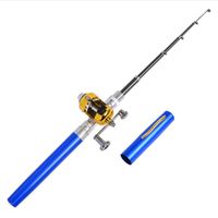 Wholesale Pen type Fishing Rod Drum Set Of Portable Pocket Ice Sea Otter Gear Boat Rods