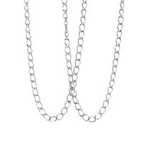 Wholesale Chain Stainless Steel Jewellery Making mm Width Steel Gold Rolo Link Necklaces Sell IN Meters M Chains