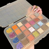 Wholesale Eye Shadow Color Eyeshadow Palette Glitter Matte Shimmer Soft Touch Lasting Waterproof Pigmented Brighten Eyes Makeup Cosmetics TSLM1