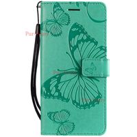 Wholesale For For OPPO A52 A72 A92 Butterfly leather case Etui Magnetic Flip Wallet Cover For OPPO Realme Pro i A33 A32 A53 A53S Card Slots