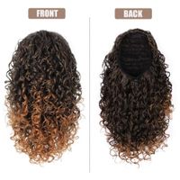 Wholesale Afro roll wig Inches high temperature silk short kinky curly synthetic wigs