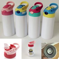 Wholesale Sublimation Tumblers oz Sublimation Blanks Sippy Cups Kids Cups Stainless Steel Tumblers Water Bottle In Bulk Safe for Kid Toddler