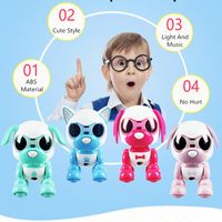 Wholesale Mini robot dog With LED Eyes Intelligent talking walking Electronic Puppy Pets Cartoon Toy Interaction animals machine Kids Toys