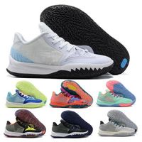 Wholesale Kyries Men Basketball Shoes Low Top Cut Keep Sue Fresh IV Black EP Sport High Quality Man Women Authentic Trainers Sneakers Size