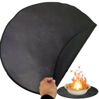 Wholesale Tools Accessories Fire Pit Mat Protection Grill And Fireproof Deck Protector For Wood Burning Gas Charcoal