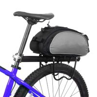 Wholesale 13L Bicycle Rack Bag Waterproof Cycling Rear Seat Cargo Bags MTB Road Bike Carrier Trunk Panniers High capacity Package