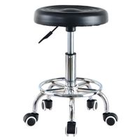 Wholesale Hydraulic Adjustable Salon Stool Swivel Rolling Tattoo Chair SPA Massage sea shipping NHA5271