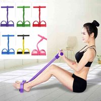 Wholesale Elastic Bands For Fitness Equipment Resistanc Elastic Pull Ropes Exerciser Rower Belly Resistance Band Home Gym Sport Training