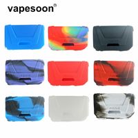Wholesale VapeSoon001 Protective Silicone Texture Case for Geekvape L200 Aegis Legend W Mod Vape Skin Sleeve Cover Retail Pacakge Colors