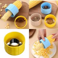 Wholesale newHousehold Corn Threshing Machine Gadgets Pure Color Corns Separator Kitchen Practical Accessories Multicolor New Arrival EWD5551