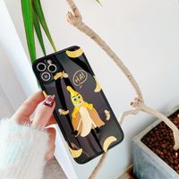 Wholesale fun Bananas phone cases with lens full package for iPhone pro promax X XS Max Plus Stereoscopic
