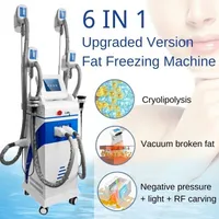 Wholesale 4 Heads Cryotherapy Slimming Fat Freezing RF Laser Liposuction Body Sculpting Lipofreeze Loss Cryo Slimming Machine CE DHL