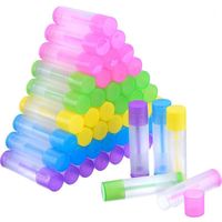 Wholesale Storage Bottles Jars ml Empty Lip Gloss Tubes Colorful Cosmetic Containers Lipstick Tube Cap Container Maquiagem Travel Makeup