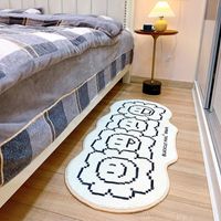 Wholesale Carpets Ins Carpet For Living Room Bedroom Bedside Anti slip Mats Bathroom Washable Plush Floor Pad Office Cafe Home Dormitory Decor