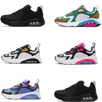 Wholesale Infant Lifestyle Kids Running Shoes Multiple Vast Grey Royal Pulse Blue Red White Triple Black Sneakers Boys And Girls Trainers