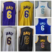 Wholesale Men Tune Squad LeBron James Basketball Jersey Movie Looney Tunes Team Color Black Blue White Yellow Purple All Stitched For Sport Fans Breathable High Quality