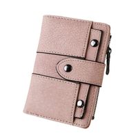 Wholesale Wallets Maioumy Women Wallet Leather Zip Coin Purse Clutch Handbag Small Mini Card Holder Short Id Pu