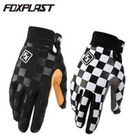 Wholesale FOXPLAST Breathable Motorcycle Gloves Full Finger Outdoor Bicycles Racing Car Motocross Gloves Unisex MTB MX DH Gloves G1020