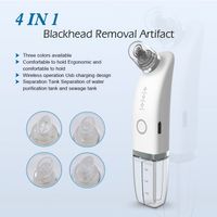 Wholesale Mini Facial Skin Care Microdermabrasion Face Cleaner Nose Blackhead Remover Small Bubble Machine Hydrodermabrasion Handheld Suction Tool