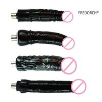 Wholesale NXY Vibrators Fredroch large black dildo sex machine A2 love accessories F2 F3 F4