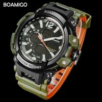 Wholesale Watch Men Quartz Watches Brand Military Sports LED M Water Resistant Swim Wristwatches Relogio Masculino