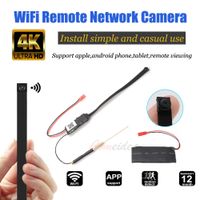 Wholesale Full HD DIY Portable WiFi IP Mini Camera P2P Wireless Mini Camcorder Video Audio Recorder Support Remote View TF Card Battery