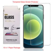 Wholesale Tempered Glass Screen Protector for iPhone Pro X XS MAX XR S Plus in Paper Package