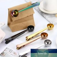 Wholesale 1 PC ml Rose Gold Coffee Scoop Stainless Steel Tablespoon and Tablespoon Long Measuring Spoons for Coffee