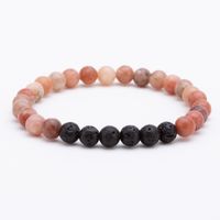 Wholesale Natural Red Plum Blossom Pink Volcanic Stone Bracelet Love Girl Friend Present Personality Gift