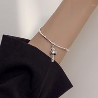 Wholesale Charm Bracelets Japanese Style Silver Color Fortune Lucky Cat Women s Hand On For Women Friends Fashion Jewelry Gift