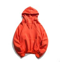 Wholesale Spring and autumn sanitary hooded Hoodies Sweatshirts student men women coat youth jacket loose Long Sleeve Top Trend RED