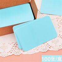 Wholesale 100pcs Vintage Blank Card DIY Greeting Paper Thick Gift Wedding Postcards Cards Kraft Word Party Cards Graffiti1 R2