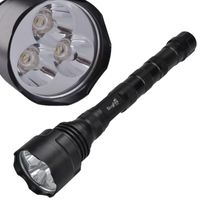 Wholesale SingFire SF X CREE XR E Q5 Mode lm White Led By Batteries Black Flashlights Torches