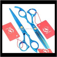 Wholesale Care Tools Products Drop Delivery Dot0Inch Meisha Arrival Top Barber Set Cutting Shears Thinning Scissors Salon Hair Beauty Styling T