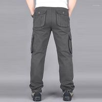 Wholesale Men s Pants Cargo Military Tactical Multi Pocket Outdoor Hiking Army Joggers Pant Cotton Blend Water Resistant Casual Long