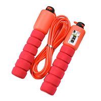 Wholesale Jump Ropes Lose Weight With Counter Sports Fitness Adjustable Fast Speed Counting Skip Rope Skipping Wire GYM Home Colors