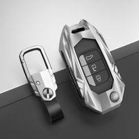 Wholesale Car Key Fob Pocket Cover Case For Honda Civic CR V HR V Accord Jade Crider Odyssey Remote Protector Car Accessories