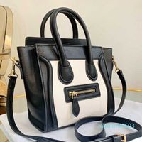 Wholesale Quality Ladies Crossbody Handbag Bag Leather Bucket Pouch Shloulder Black Purse Genuine Luggage Smile High grade Wgwoq