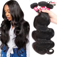Wholesale Charmingqueen Malaysian body wave hair bundles inch unprocessed body wave human hair Extensions natural Body wave virgin hair weaves