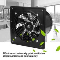 Wholesale Household Inch Extractor Ventilation Fan Exhaust Air Blower High Speed Low Noise Bathroom Kitchen Wall Vent Bath Accessory Set