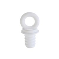 Wholesale White silicone Bottle Stopper Red Wine Stoppers bar tools for Wedding Party Favor Return Gifts