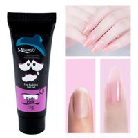 Wholesale Nail Gel g Color Acrylic Clear Crystal UV LED Tips Enhancement Slip Solution Quick Extension Polish