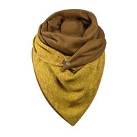 Wholesale Scarves Fashion Winter Women Scarf Solid Dot Printing Button Soft Wrap Casual Warm Shawls Cashmere