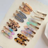 Wholesale Candy colorful Wide Non marking Hair pins for Girls Grips Hairpin Headwear Women Barrette head Accessories Headdress colors