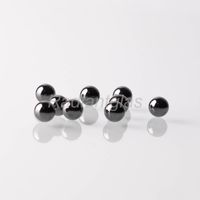 Wholesale Silicon Carbide Sphere SIC Smoking Terp Pearls mm mm mm mm Black Pearl For Beveled Edge Quartz Banger Nails Glass Water Bongs Rigs
